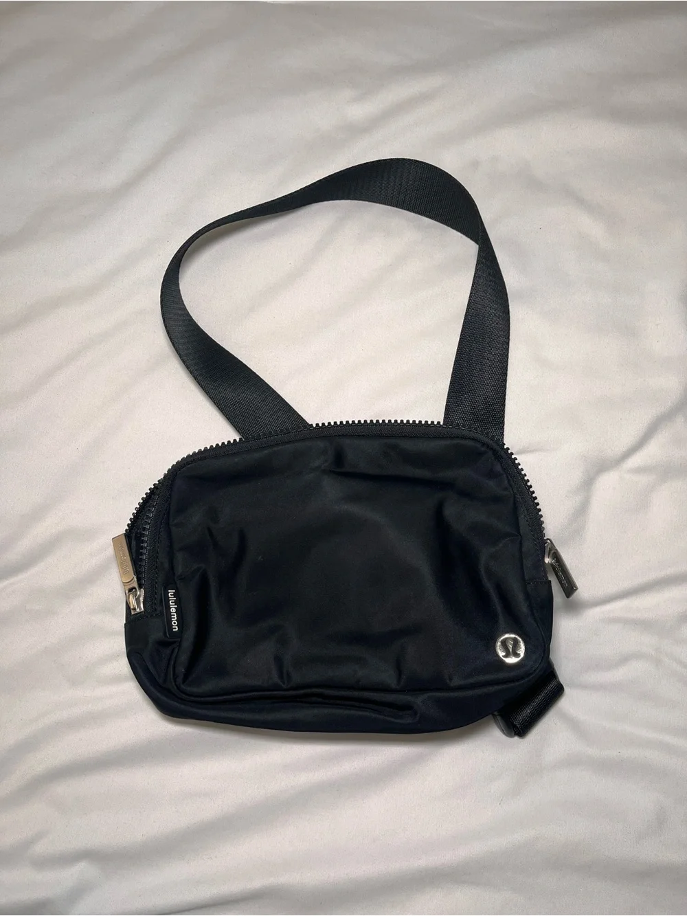 lululemon athletica Black Waist/Crossbody Belt Bag